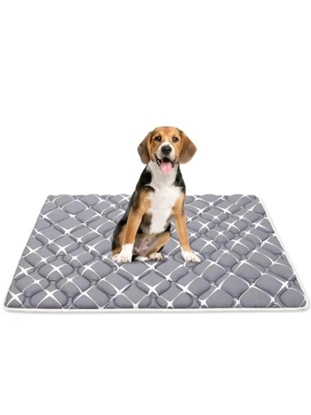 Dog Crate Pad Ultra Soft Washable Crate Mat Anti-Slip Kennel